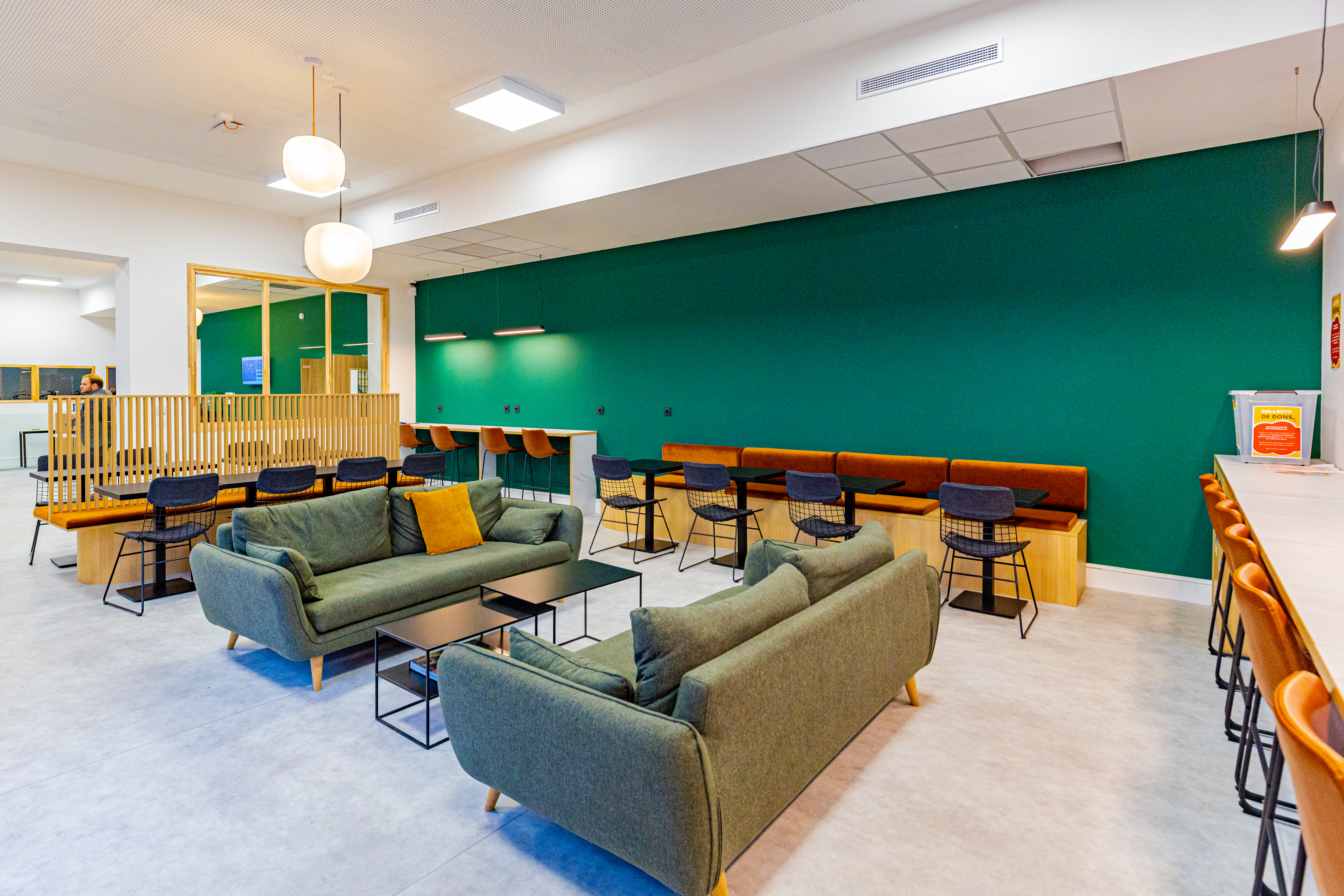 Espace de coworking campus de Bordeaux